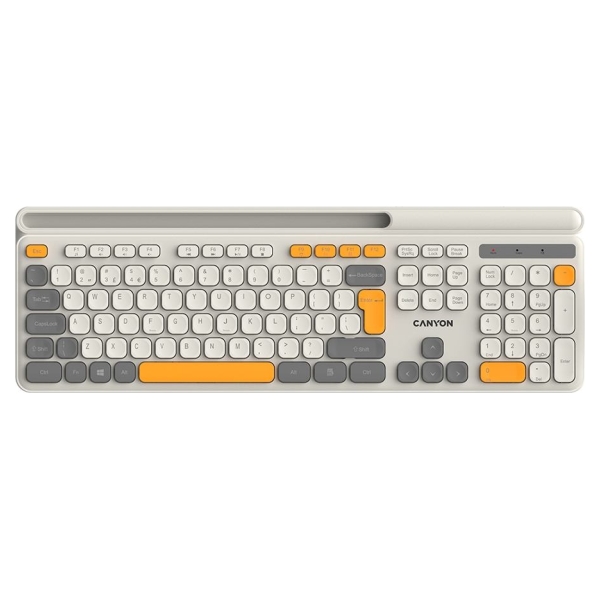 Canyon keyboard HKB-W03 EN AAA Wireless Beige