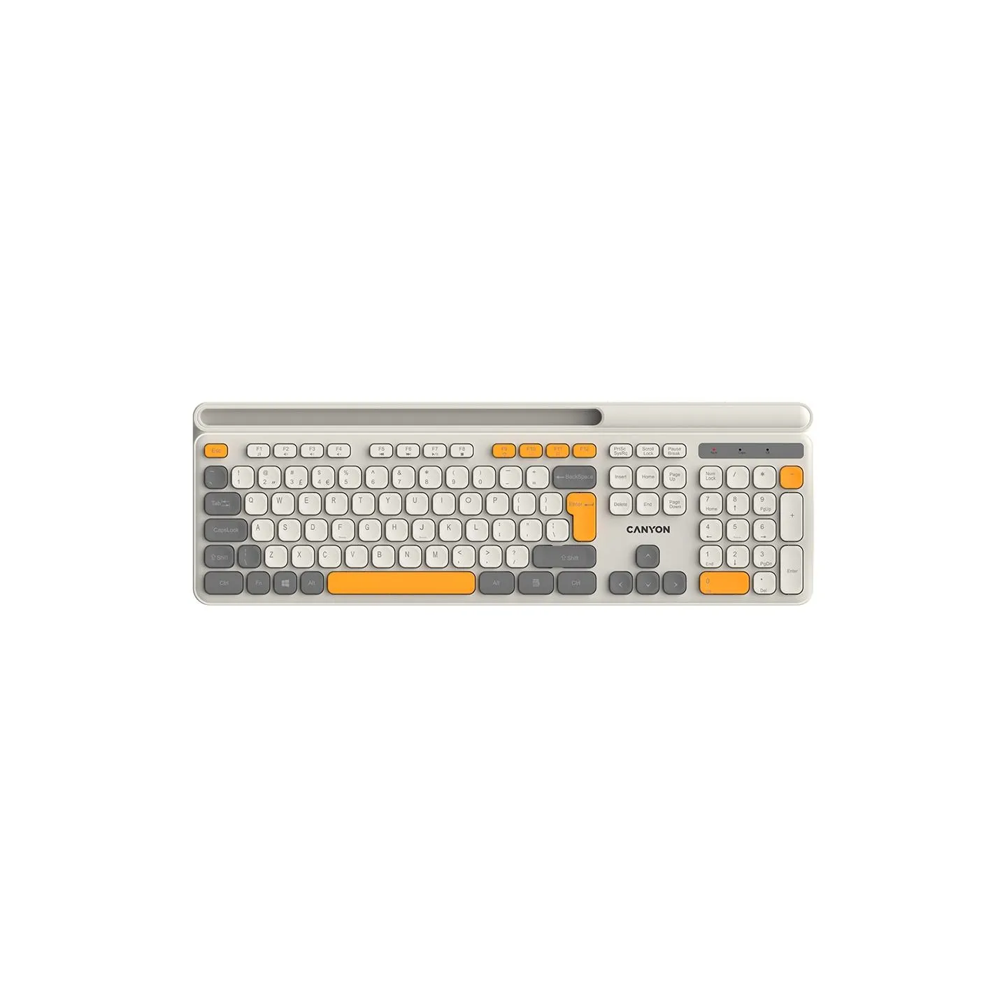Canyon keyboard HKB-W03 EN AAA Wireless Beige