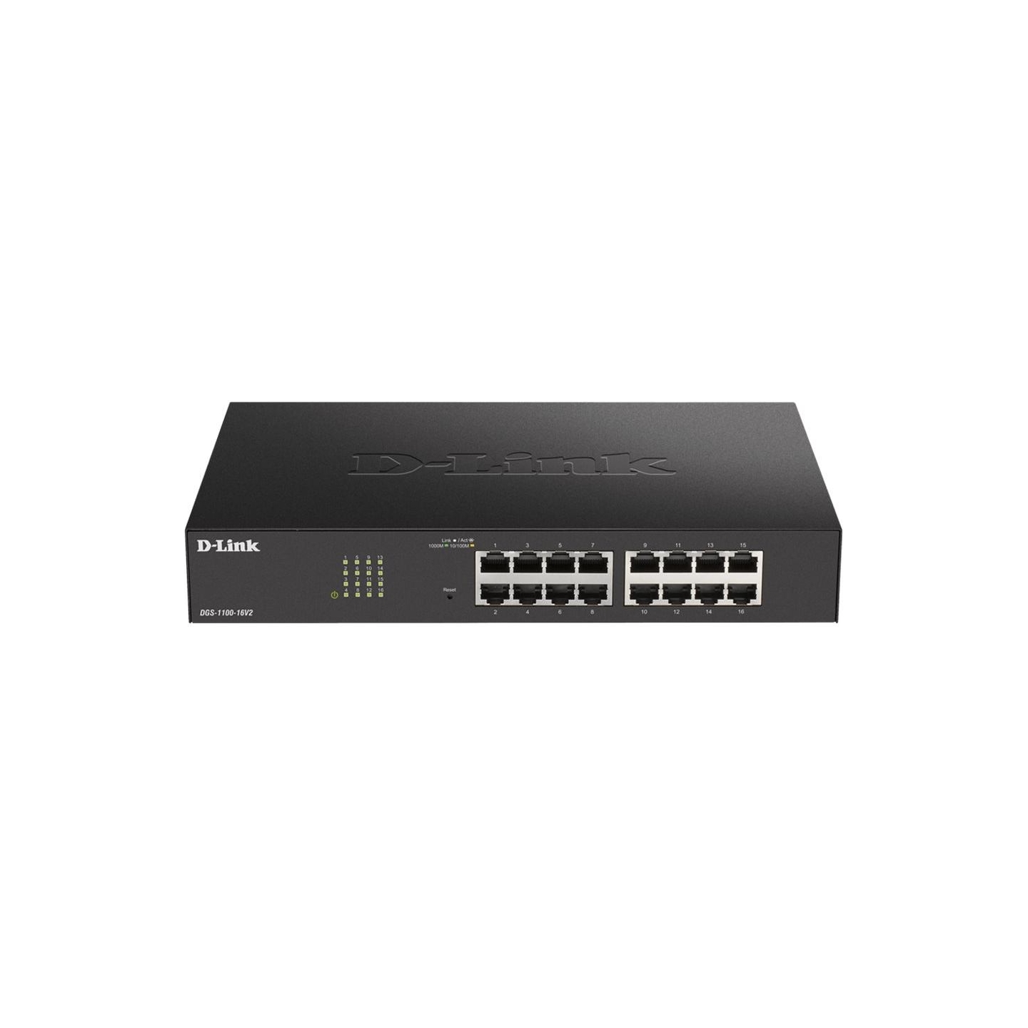D-Link | Smart Managed Switch | DGS-1100-16V2 | Managed | Desktop | Power supply type 100 to 240 V AC, 50 to 60 Hz Internal
