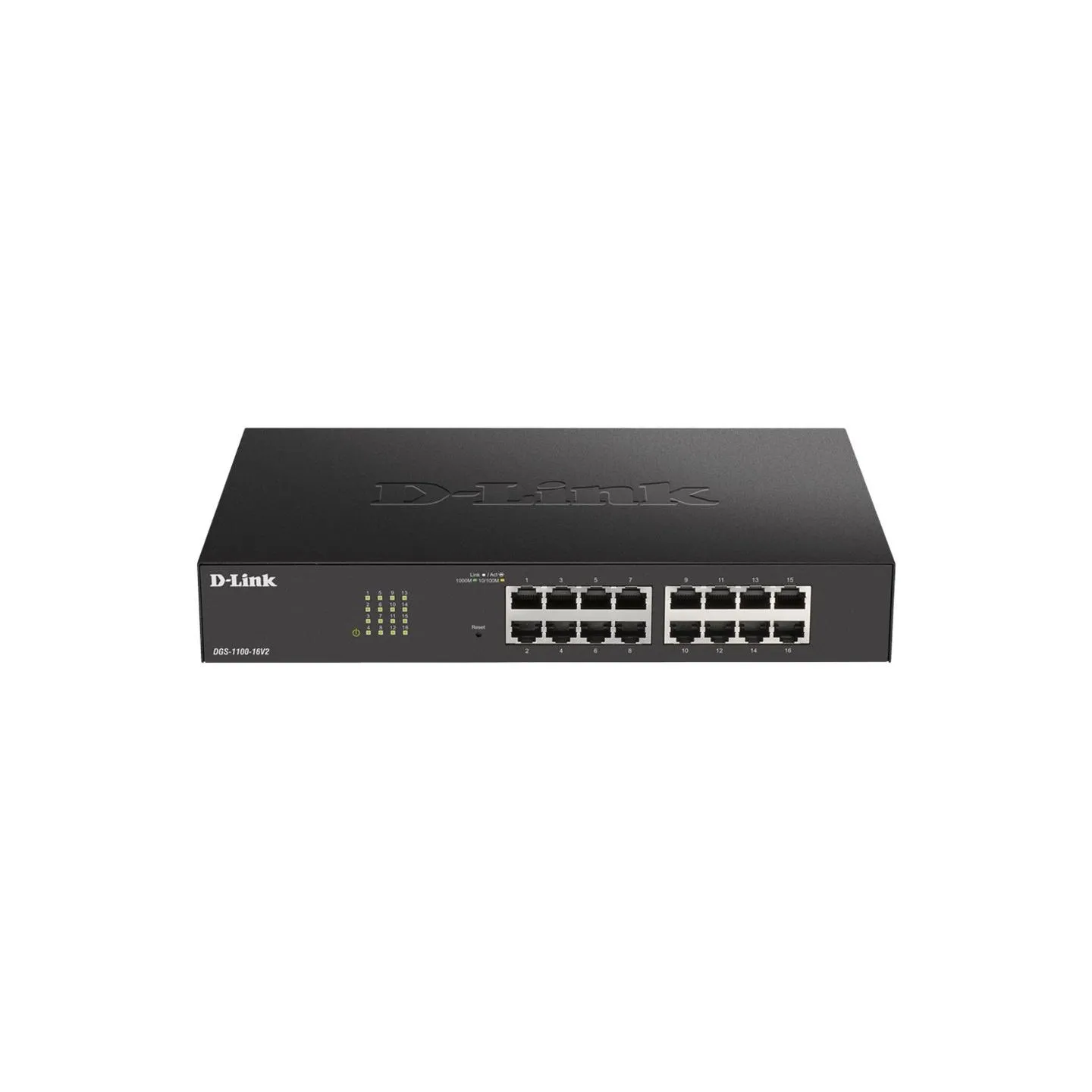 D-Link | Smart Managed Switch | DGS-1100-16V2 | Managed | Desktop | Power supply type 100 to 240 V AC, 50 to 60 Hz Internal