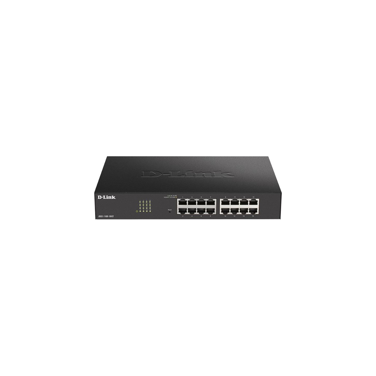 D-Link | Smart Managed Switch | DGS-1100-16V2 | Managed | Desktop | Power supply type 100 to 240 V AC, 50 to 60 Hz Internal