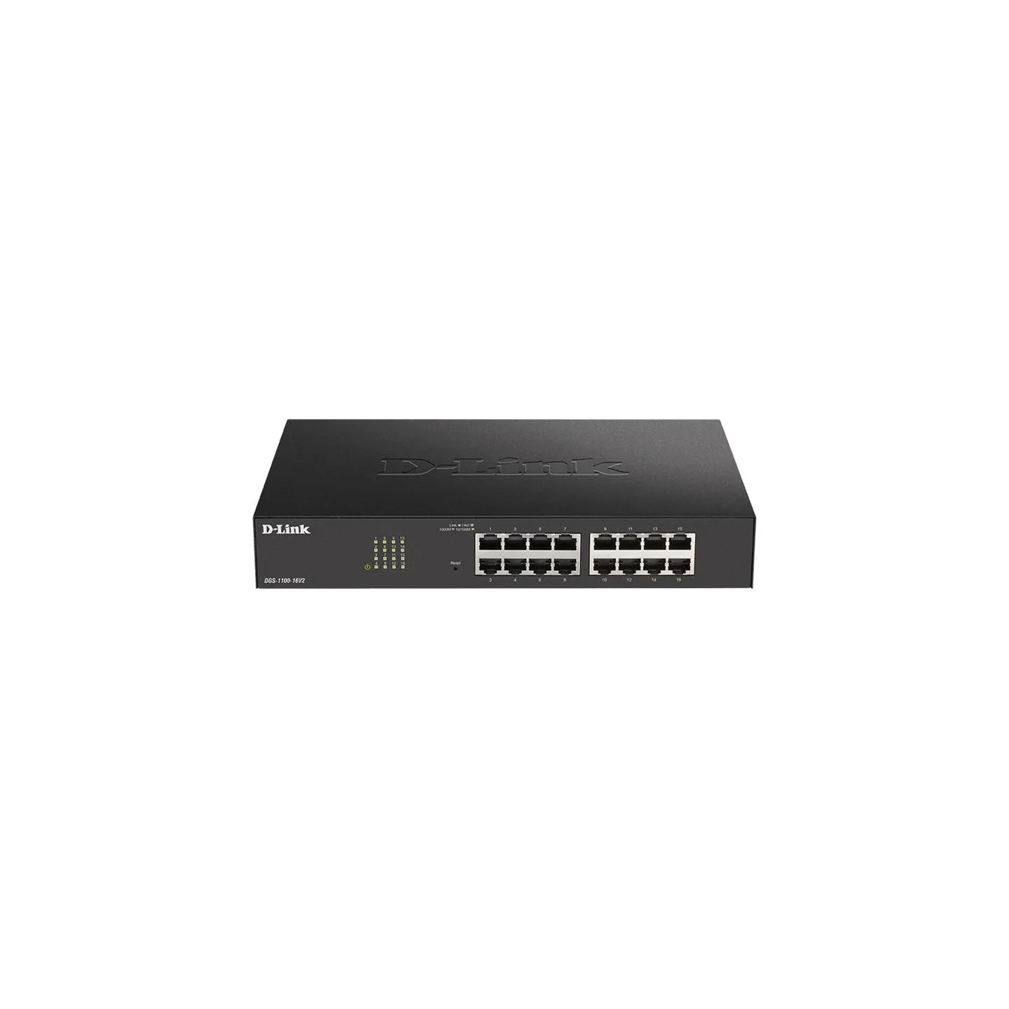 D-Link | Smart Managed Switch | DGS-1100-16V2 | Managed | Desktop | Power supply type 100 to 240 V AC, 50 to 60 Hz Internal