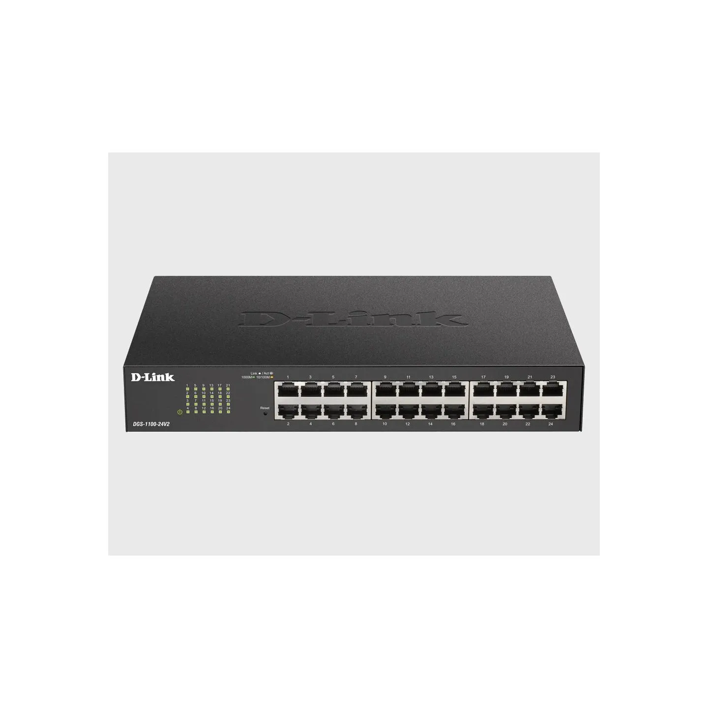 D-Link | Smart Switch | DGS-1100-24V2 | Managed | Desktop | Gigabit Ethernet (copper) ports quantity 24 | Power supply type 100 