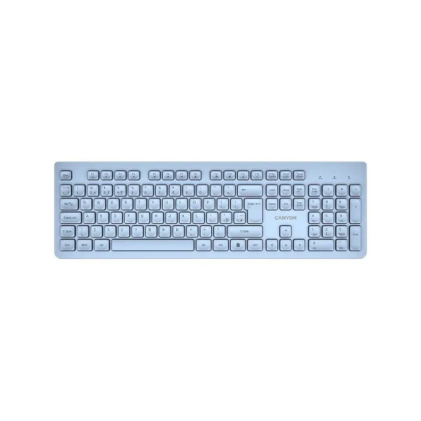 Canyon keyboard HKB-W01 UK/US AAA Wireless Blue