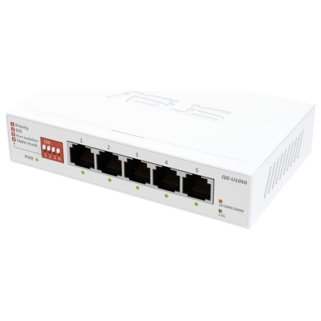Asus | QG-U1050 | Switch, 5-port | Unmanaged | Desktop