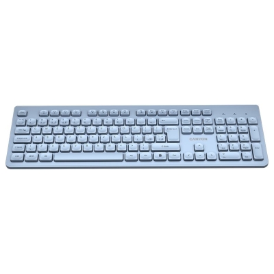 Canyon keyboard HKB-W01 UK/US AAA Wireless Blue