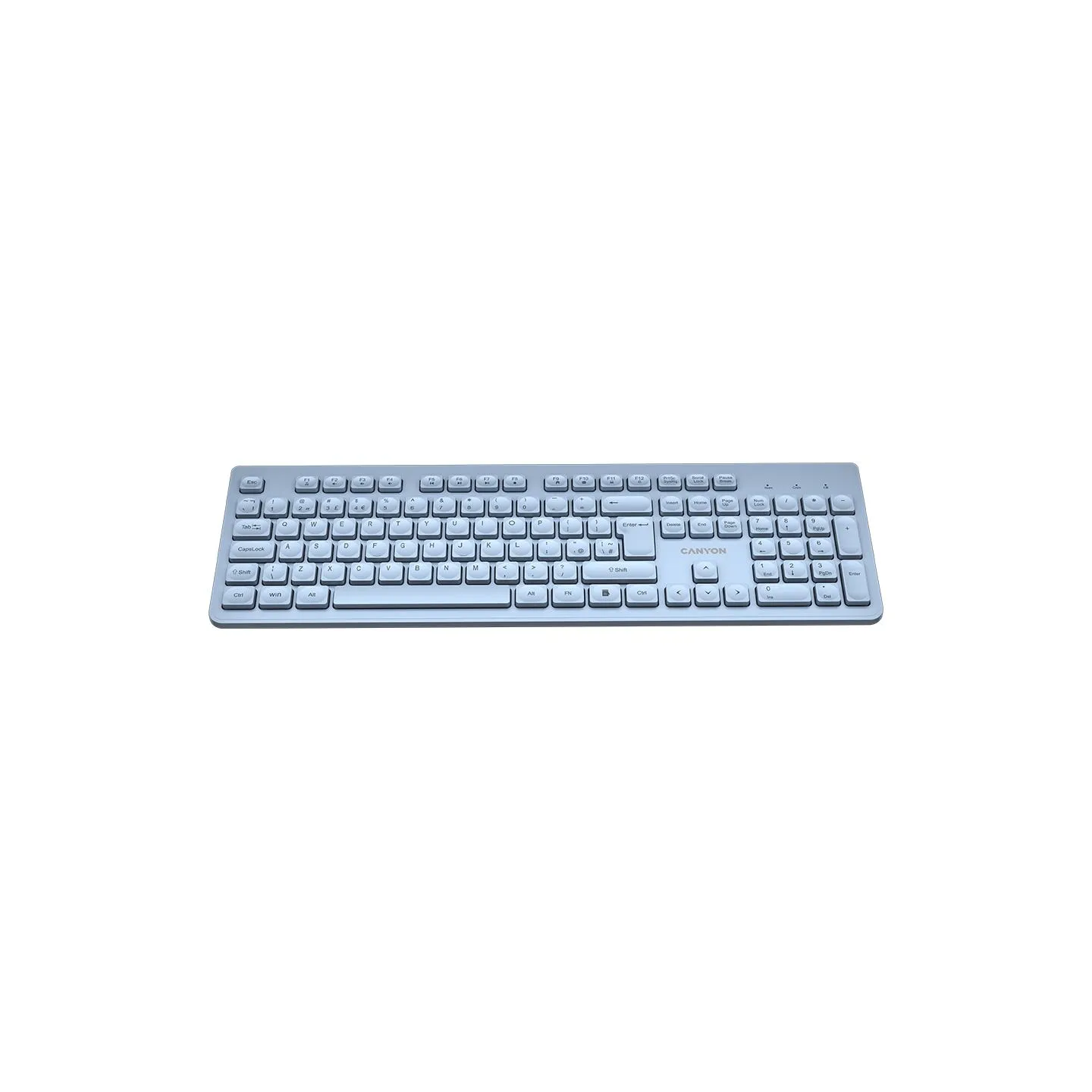 Canyon keyboard HKB-W01 UK/US AAA Wireless Blue