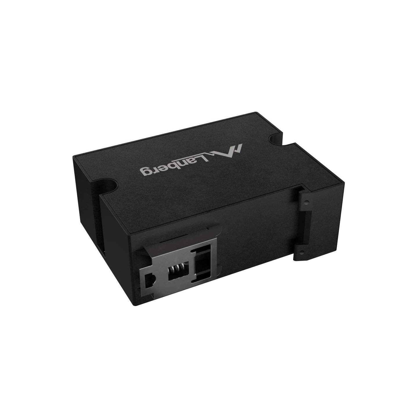 Lanberg Switch PoE Extender 1xIn 3xOut Fast Ethernet Din Rail at 30W metal clips | DIN-FE4-AT-30W