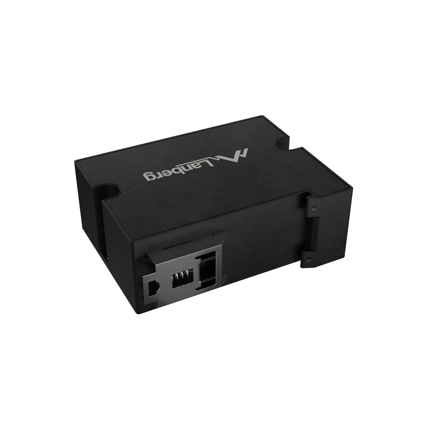 Lanberg Switch PoE Extender 1xIn 3xOut Fast Ethernet Din Rail at 30W metal clips | DIN-FE4-AT-30W