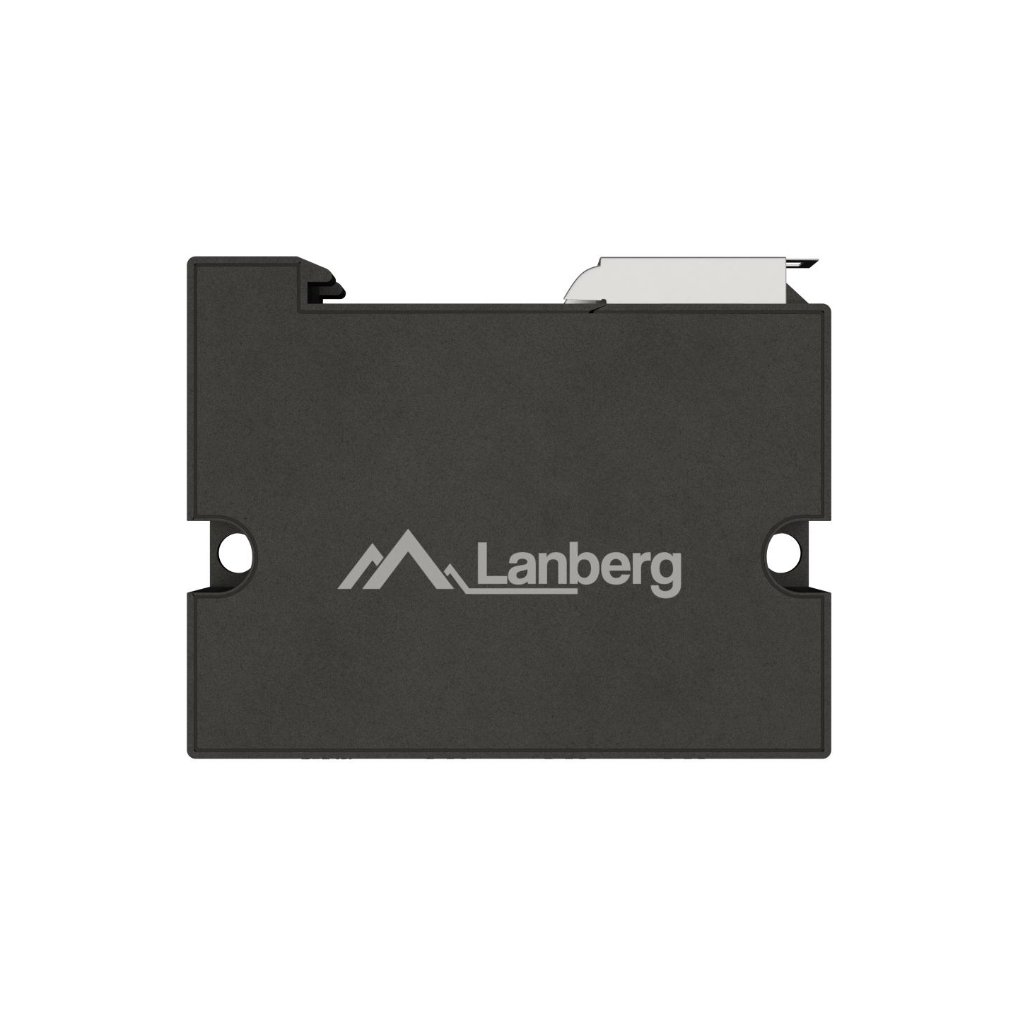 Lanberg Switch PoE Extender 1xIn 3xOut Fast Ethernet Din Rail at 30W metal clips | DIN-FE4-AT-30W
