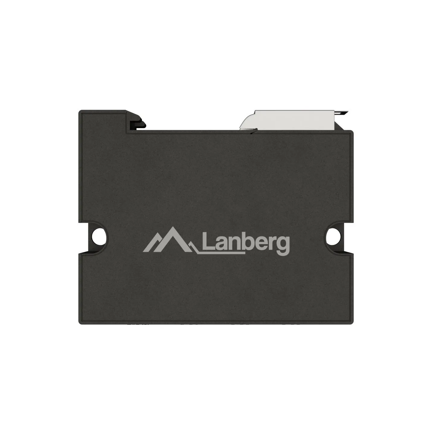 Lanberg Switch PoE Extender 1xIn 3xOut Fast Ethernet Din Rail at 30W metal clips | DIN-FE4-AT-30W