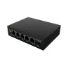 Lanberg Switch PoE 1xBT 3xAT SFP/ETH Din Unmanagment Fast Ethernet | ILFE-4P-1GE-1S-90