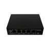Lanberg Switch PoE 1xBT 3xAT SFP/ETH Din Unmanagment Fast Ethernet | ILFE-4P-1GE-1S-90