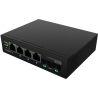Lanberg Switch Light IndustrialPoE 1xBT 3xAT 2xSFP Din Unmanagment Gigabit Ethernet | ILGE-4P-2S-90 | Unmanaged | Din rail