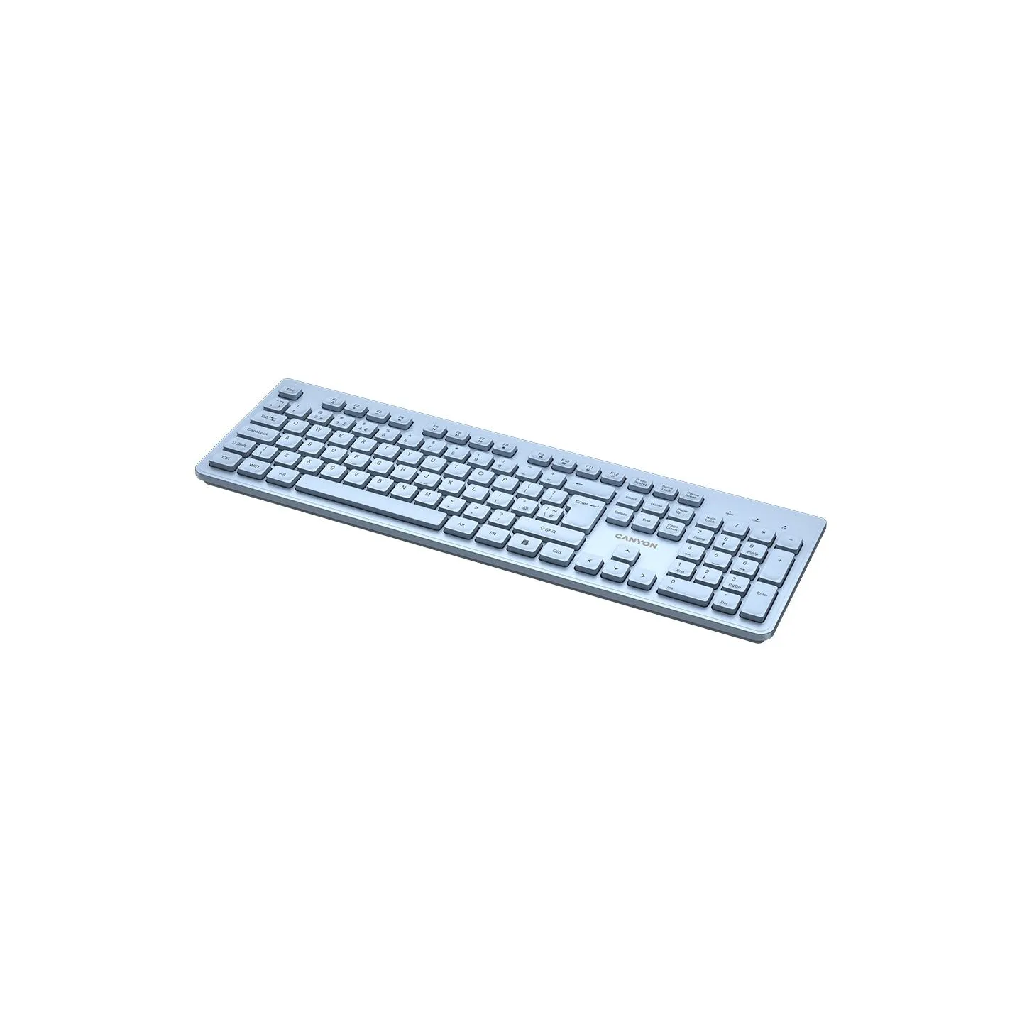 Canyon keyboard HKB-W01 UK/US AAA Wireless Blue