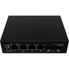 Lanberg Switch Light IndustrialPoE 1xBT 3xAT 2xSFP Din Unmanagment Gigabit Ethernet | ILGE-4P-2S-90 | Unmanaged | Din rail