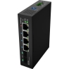 Lanberg Switch Light IndustrialPoE 1xBT 3xAT 2xSFP Din Unmanagment Gigabit Ethernet | ILGE-4P-2S-90 | Unmanaged | Din rail
