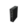 Lanberg Switch Light IndustrialPoE 1xBT 3xAT 2xSFP Din Unmanagment Gigabit Ethernet | ILGE-4P-2S-90 | Unmanaged | Din rail