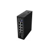 Lanberg Switch PoE 4xBT 4xAT SFP/ETH Din Unmanagment Fast Ethernet | ILFE-8P-1GE-1S-120 | Unmanaged | Din rail, Rack