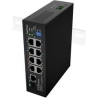 Lanberg Switch PoE 4xBT 4xAT SFP/ETH Din Unmanagment Fast Ethernet | ILFE-8P-1GE-1S-120 | Unmanaged | Din rail, Rack