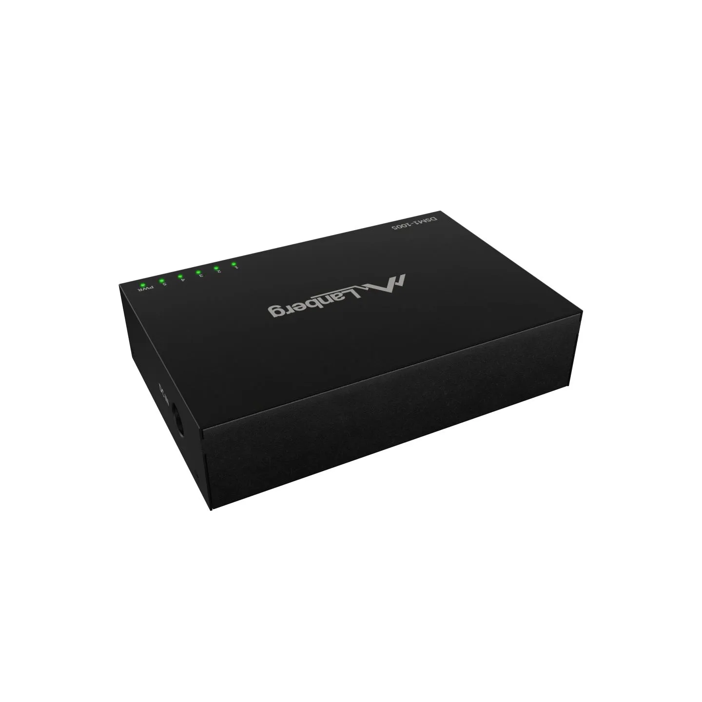 Lanberg Switch 5x1GB/s Unmanagment Gigabit Ethernet Desktop 12V metal case | DSM1-1005 | Unmanaged | Desktop