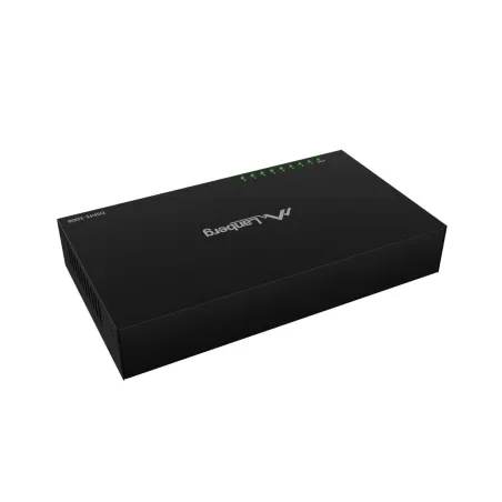 Lanberg Switch DSM1-1008 8×1Gb/s - Unmanaged Gigabit Ethernet Desktop, 12V (metal casing)