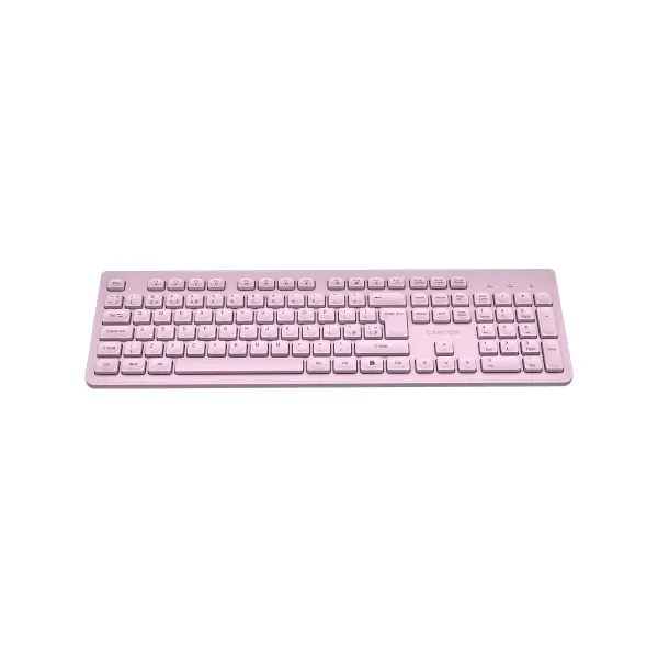 Canyon keyboard HKB-W01 UK/US AAA Wireless Pink