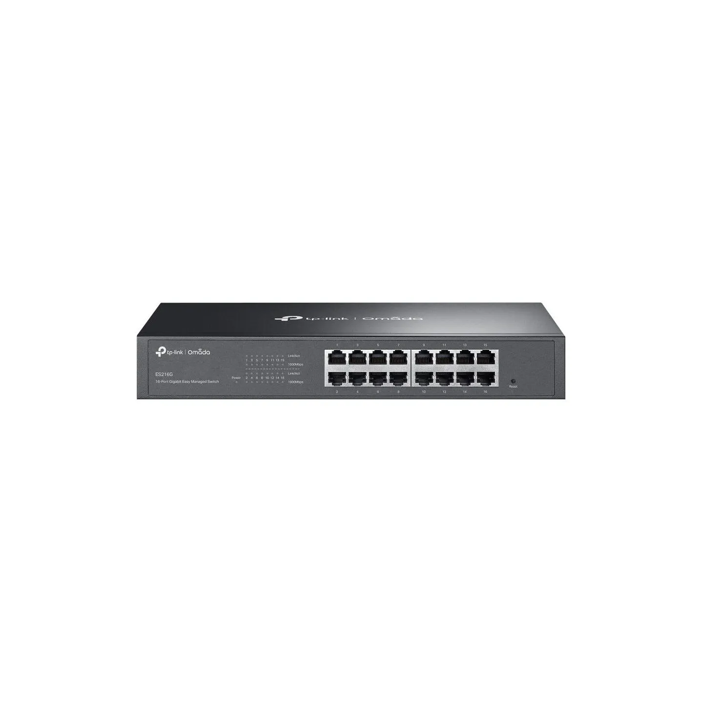 Tp-Link ES216G | TP-LINK Omada 16-Port Gigabit Easy Managed Switch | Desktop/Rackmountable | Managed | Power supply type 100-240