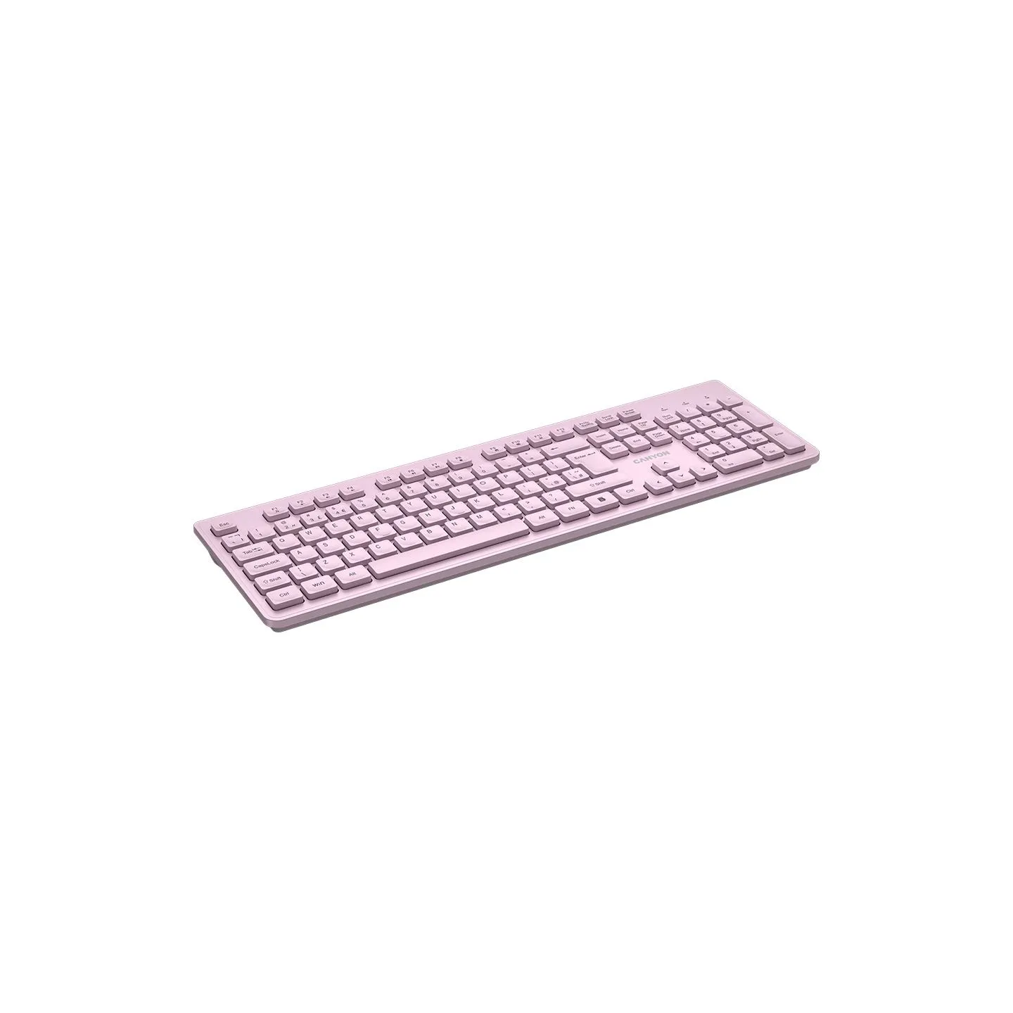 Canyon keyboard HKB-W01 UK/US AAA Wireless Pink