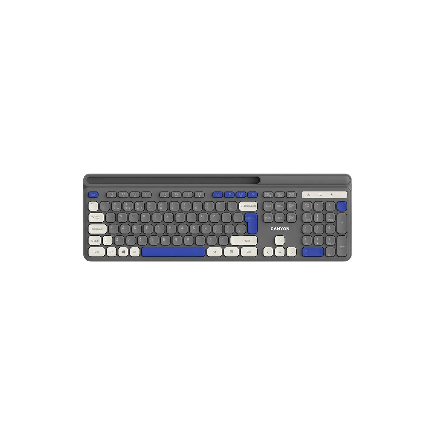 Canyon keyboard HKB-W03 EN AAA Wireless Grey