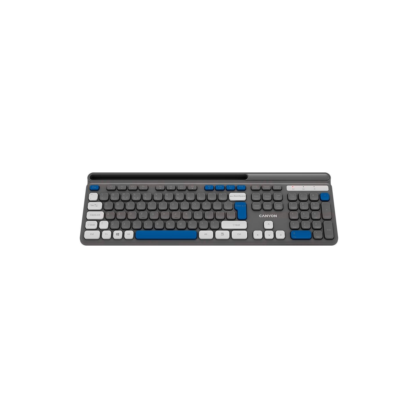 Canyon keyboard HKB-W03 EN AAA Wireless Grey