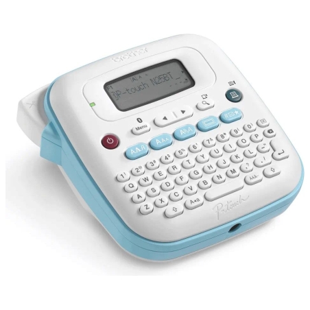 Brother PT-N25BT LABEL THERMO PRINTER DESKTOP, BT, (WHITE-BLUE), 12MM/SEC