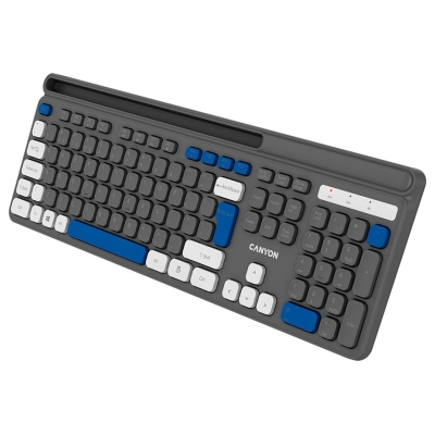 Canyon keyboard HKB-W03 EN AAA Wireless Grey