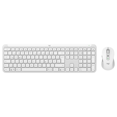 Logitech Signature Slim Combo MK950 - OFF WHITE - US INT'L - 2.4GHZ/BT - INTNL-973