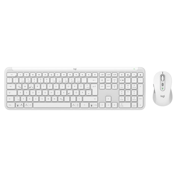 Logitech Signature Slim Combo MK950 - OFF WHITE - US INT'L - 2.4GHZ/BT - INTNL-973