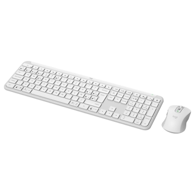 Logitech Signature Slim Combo MK950 - OFF WHITE - US INT'L - 2.4GHZ/BT - INTNL-973