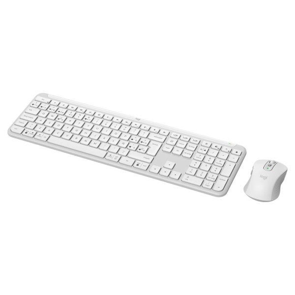 Logitech Signature Slim Combo MK950 - OFF WHITE - US INT'L - 2.4GHZ/BT - INTNL-973