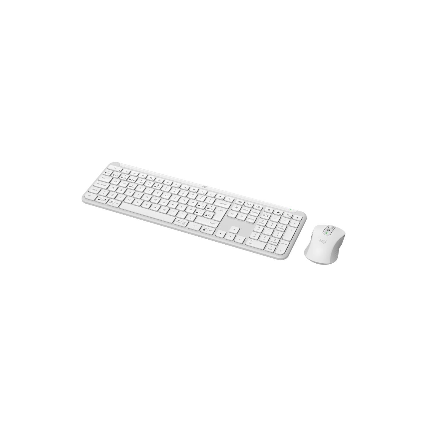 Logitech Signature Slim Combo MK950 - OFF WHITE - US INT'L - 2.4GHZ/BT - INTNL-973