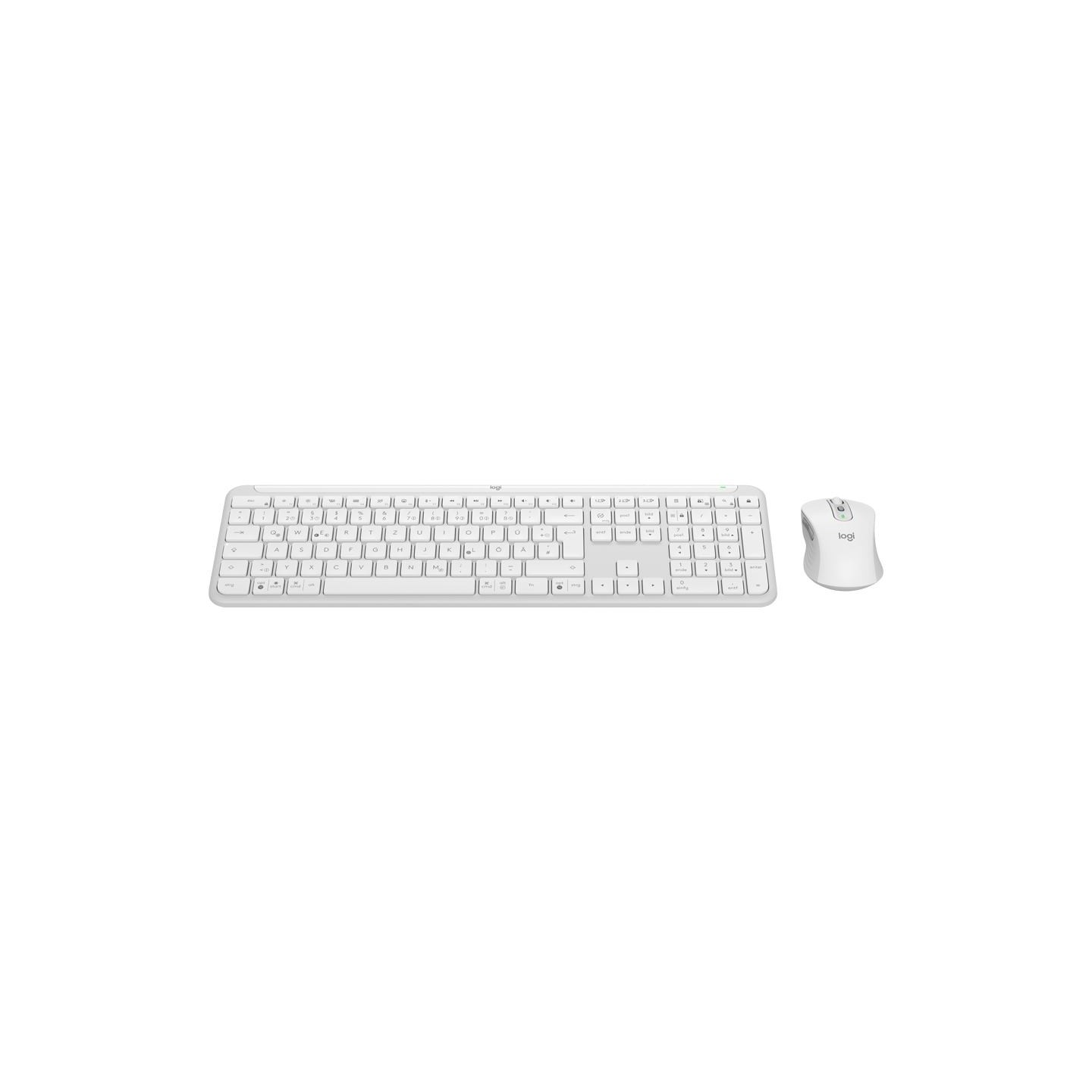 Logitech Signature Slim Combo MK950 - OFF WHITE - US INT'L - 2.4GHZ/BT - INTNL-973