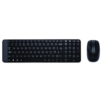 Logitech MK220 Wireless Combo - BLACK - US INT'L EER