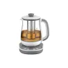 Tefal Tastea Kettle | BJ551B10 | Tea Kettle | 1400 W | 1.5 L | Glass | 360° rotational base | Grey/White