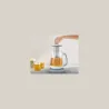 Tefal Tastea Kettle | BJ551B10 | Tea Kettle | 1400 W | 1.5 L | Glass | 360° rotational base | Grey/White
