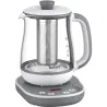 Tefal Tastea Kettle | BJ551B10 | Tea Kettle | 1400 W | 1.5 L | Glass | 360° rotational base | Grey/White