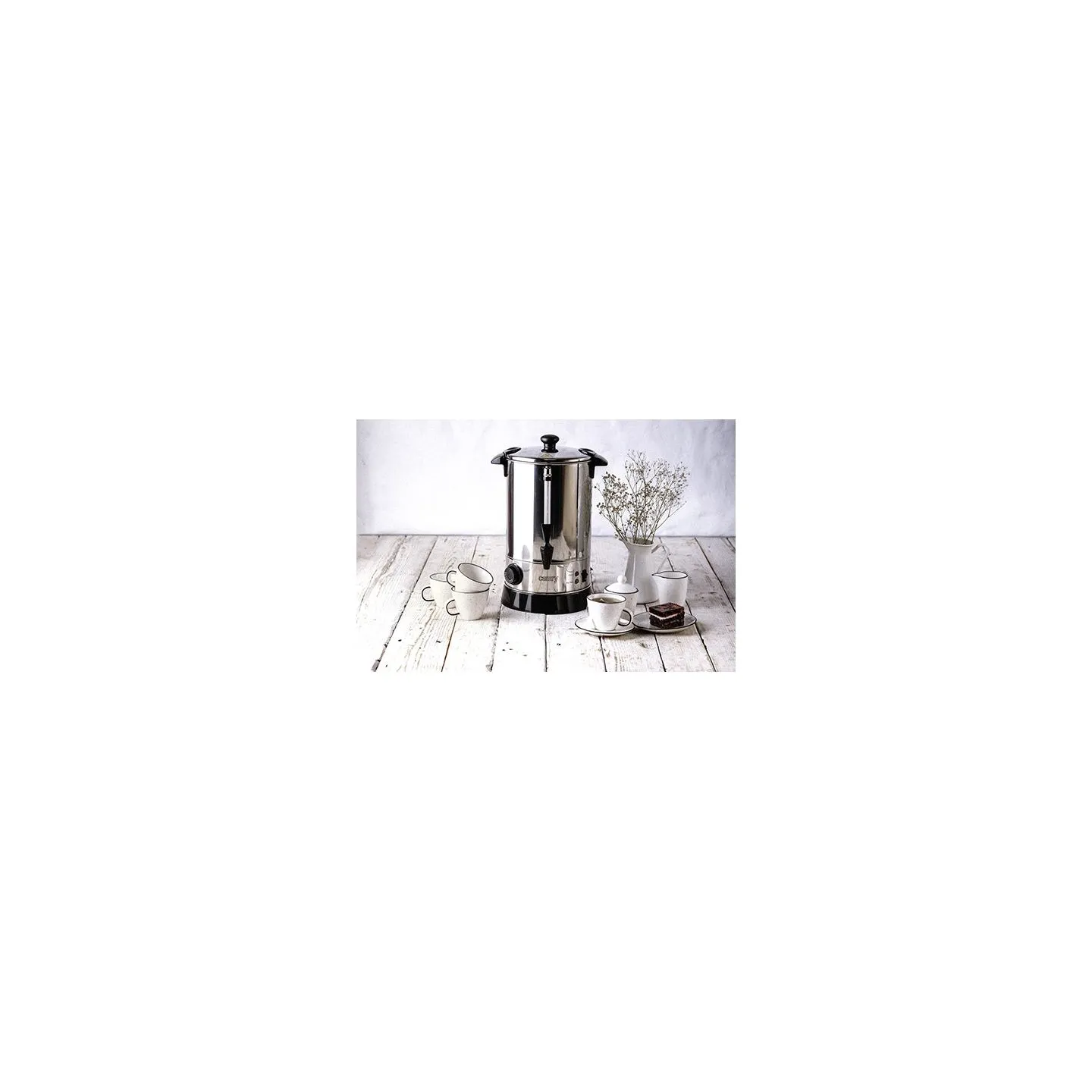 Camry | Boiler | CR 1267 | Electric | 950 W | 8.8 L | Stainless steel | Stainless steel