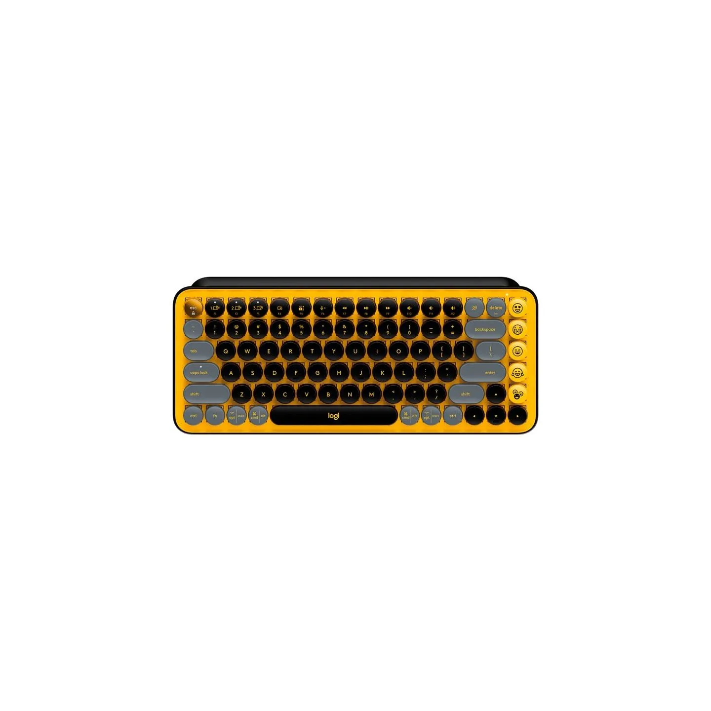 Logitech POP Keys Bluetooth Mechanical Keyboard - BLAST YELLOW - RUS