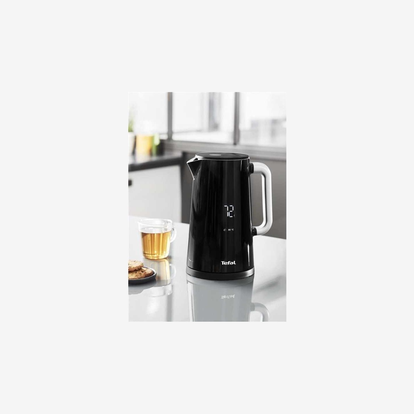 Tefal Kettle | KO8518 | Electric | 1800 W | 1.7 L | Plastic | 360° rotational base | Black