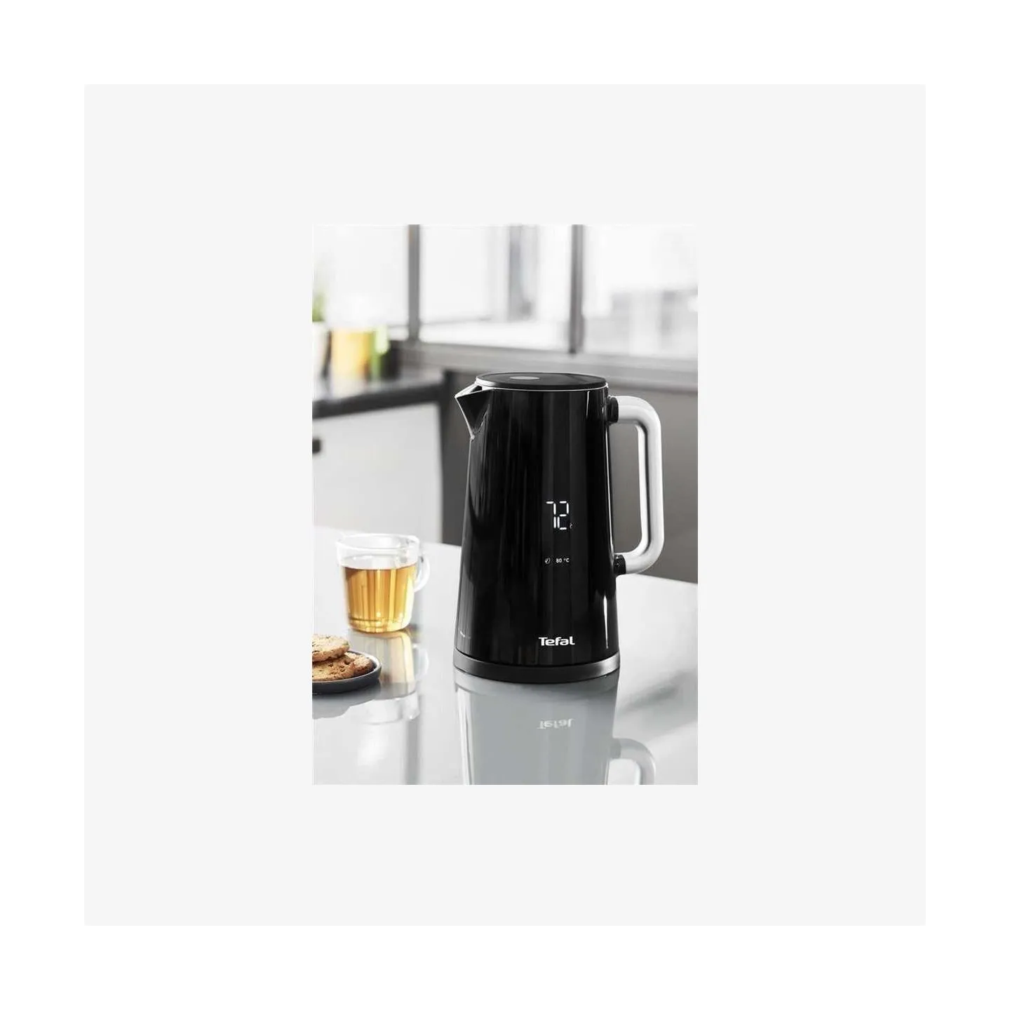 Tefal Kettle | KO8518 | Electric | 1800 W | 1.7 L | Plastic | 360° rotational base | Black