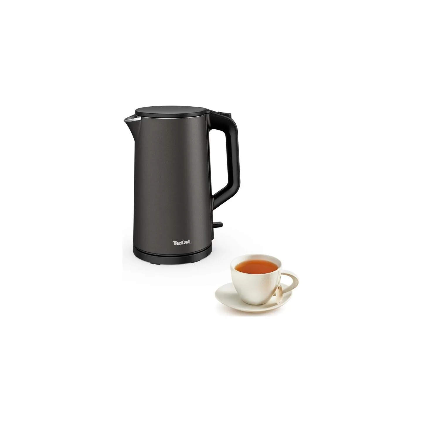 Tefal | Kettle | KI583E10 | Electric | 2000 W | 1.7 L | Stainless Steel | 360° rotational base | Black