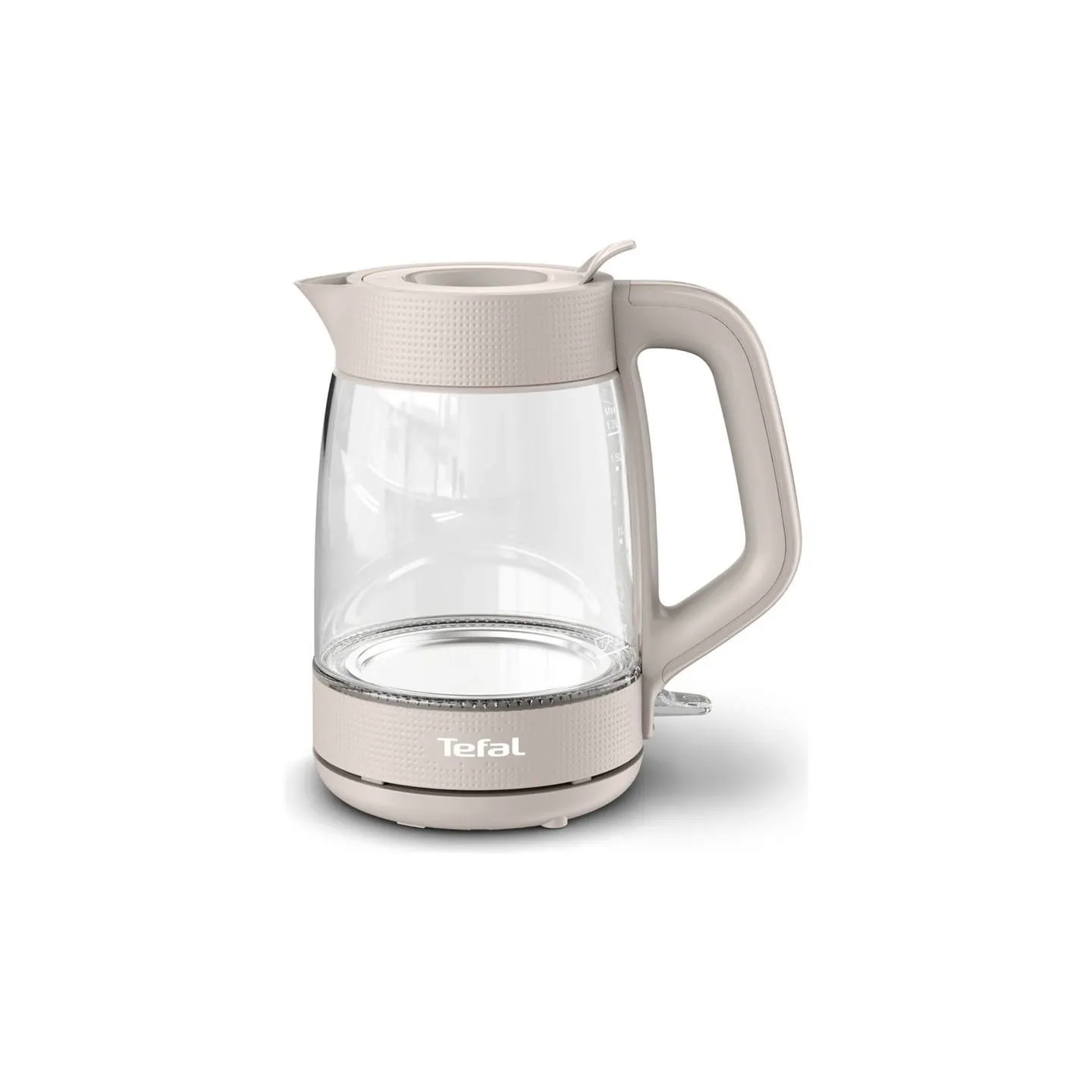 Tefal Kettle | KO2G0BE0 | 2000 W | Electric | 1.7 L | Glass | 360° rotational base | Grey/Transparent