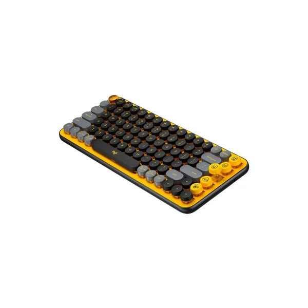 Logitech POP Keys Bluetooth Mechanical Keyboard - BLAST YELLOW - RUS